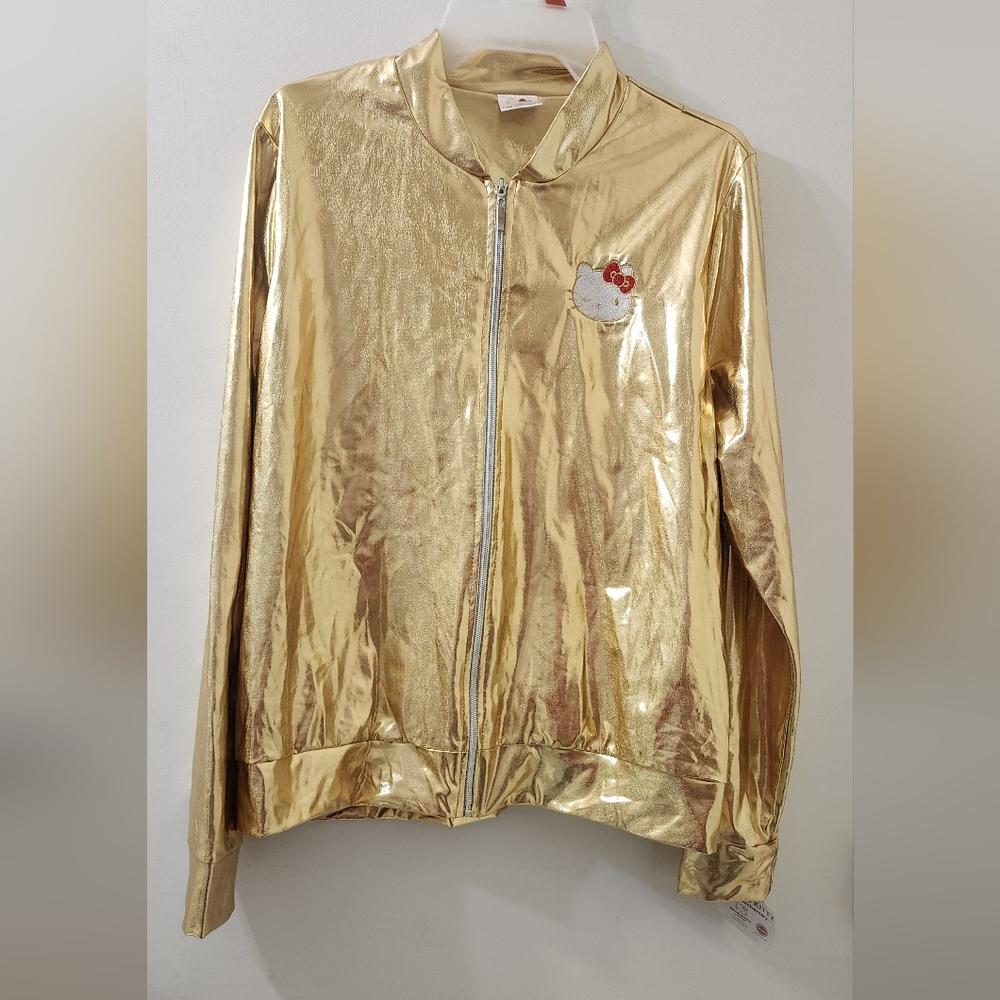 Gold Hello Kitty Women's‎ Jacket